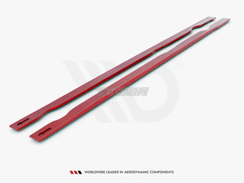 Maxton Design Side Skirts Splitters Volkswagen Golf MK7.5 GTI TCR 2019 - Image 7