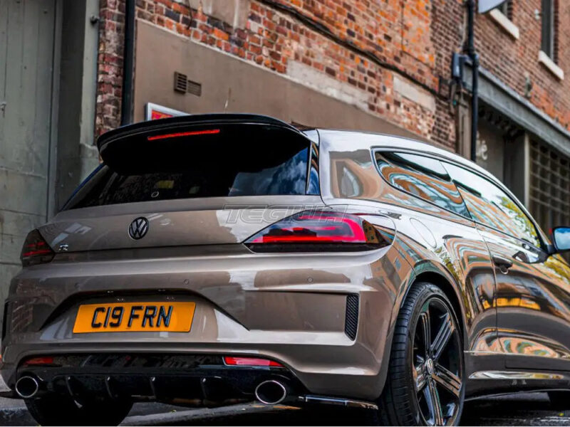 Maxton Design Spoiler Extension CAP Volkswagen Scirocco MK3 R Facelift 14-17 - Image 2