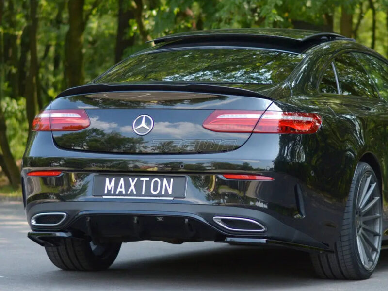 Maxton Design Spoiler Extension Mercedes-benz E-class W213 Coupe C238 AMG-LINE E43 AMG 2017- - Image 2