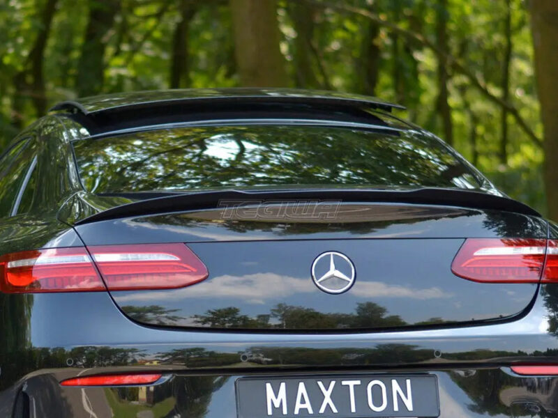 Maxton Design Spoiler Extension Mercedes-benz E-class W213 Coupe C238 AMG-LINE E43 AMG 2017- - Image 3