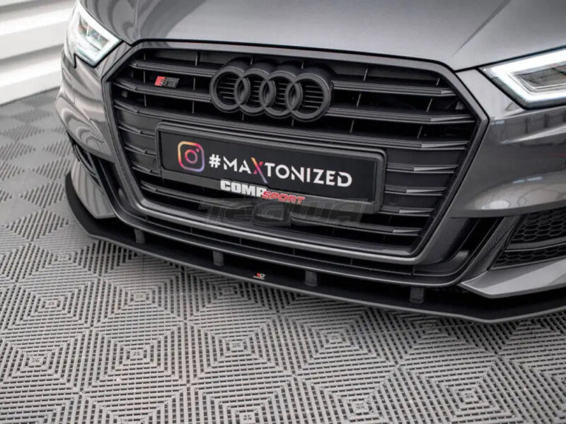 Maxton Design Street PRO Front Splitter Audi S3 Sportback 8V Facelift - Image 4
