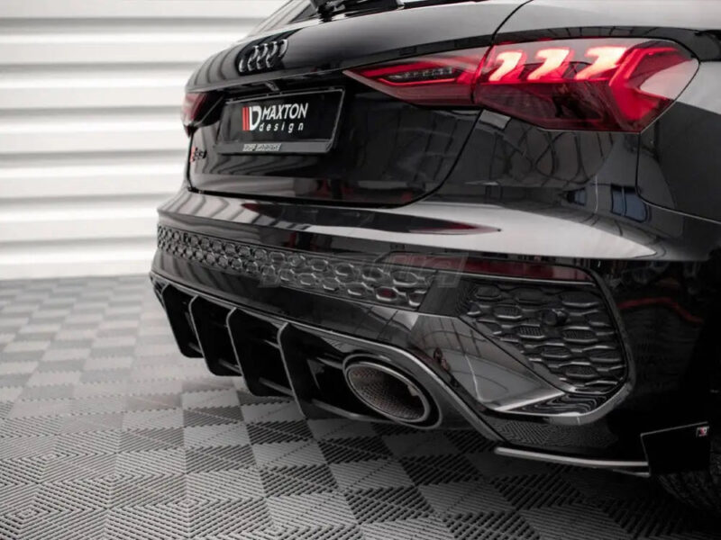 Maxton Design Street PRO Rear Diffuser Audi RS3 Sportback 8Y 2020- - Image 3