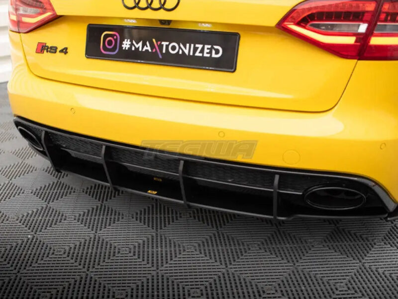 Maxton Design Street PRO Rear Diffuser Audi RS4 B8 - Image 3