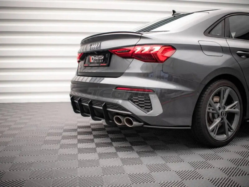 Maxton Design Street PRO Rear Diffuser Audi S3 Sedan 8Y 2020- - Image 2