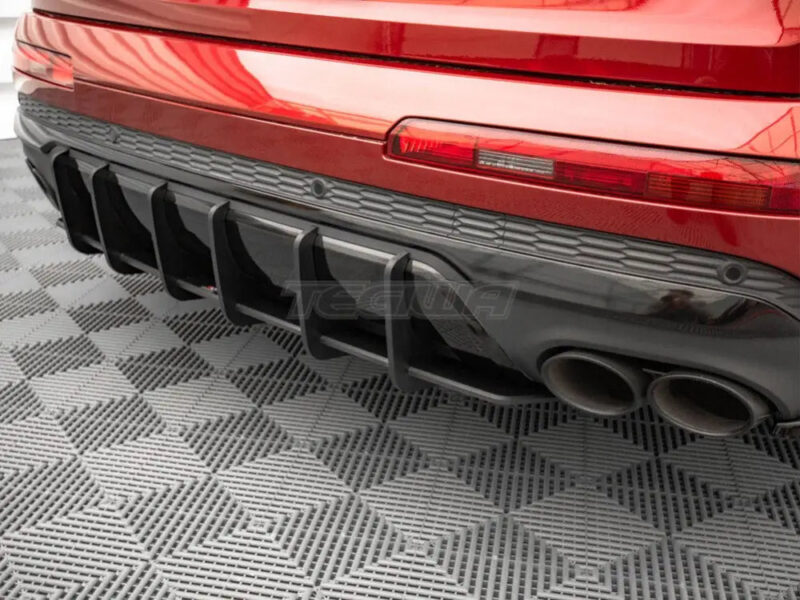 Maxton Design Street PRO Rear Diffuser Audi SQ7 Q7 S-line MK2 4M Facelift 2019- - Image 3