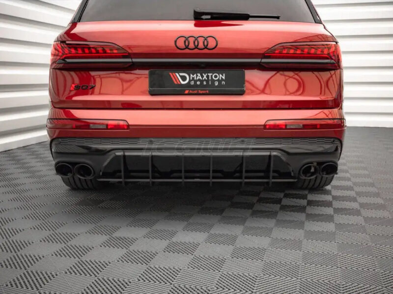 Maxton Design Street PRO Rear Diffuser Audi SQ7 Q7 S-line MK2 4M Facelift 2019- - Image 2