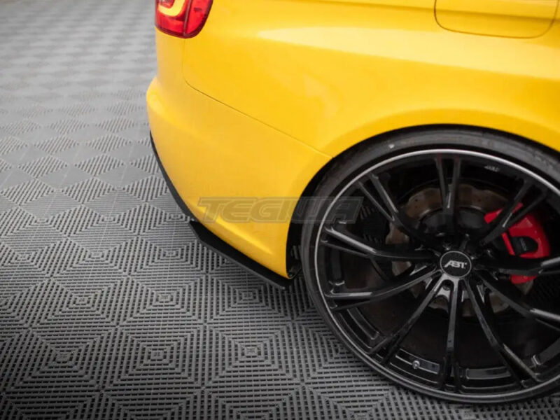 Maxton Design Street Pro Rear Side Splitters Audi RS4 B8 - Image 4