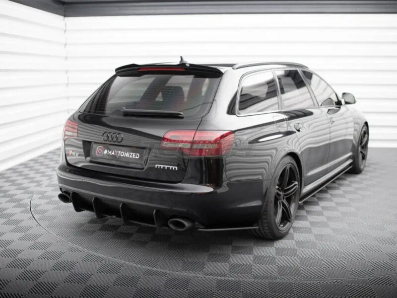 Maxton Design Street Pro Rear Side Splitters Audi RS6 Avant C6 - Image 2