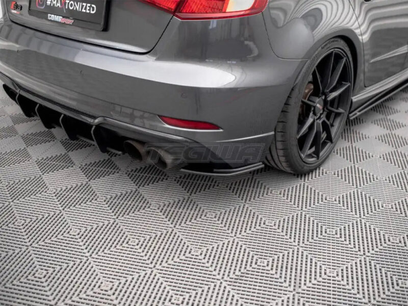 Maxton Design Street PRO Rear Side Splitters Audi S3 Sportback 8V Facelift - Image 4