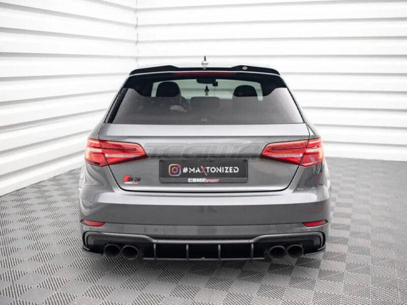 Maxton Design Street PRO Rear Side Splitters Audi S3 Sportback 8V Facelift - Image 3