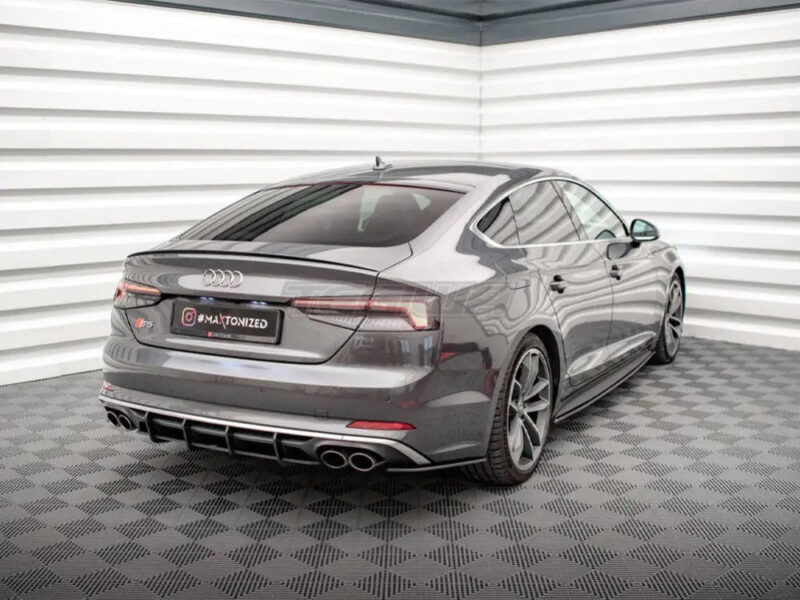 Maxton Design Street PRO Rear Side Splitters Audi S5 Sportback F5 - Image 2