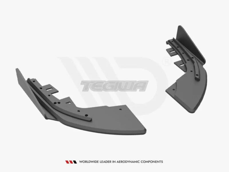 Maxton Design Street PRO Rear Side Splitters +flaps Audi S3 Sportback 8V Facelift - Image 5
