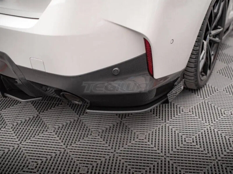 Maxton Design Street Pro Rear Side Splitters + Flaps BMW 2-Series Coupe M-Pack G42 - Image 3
