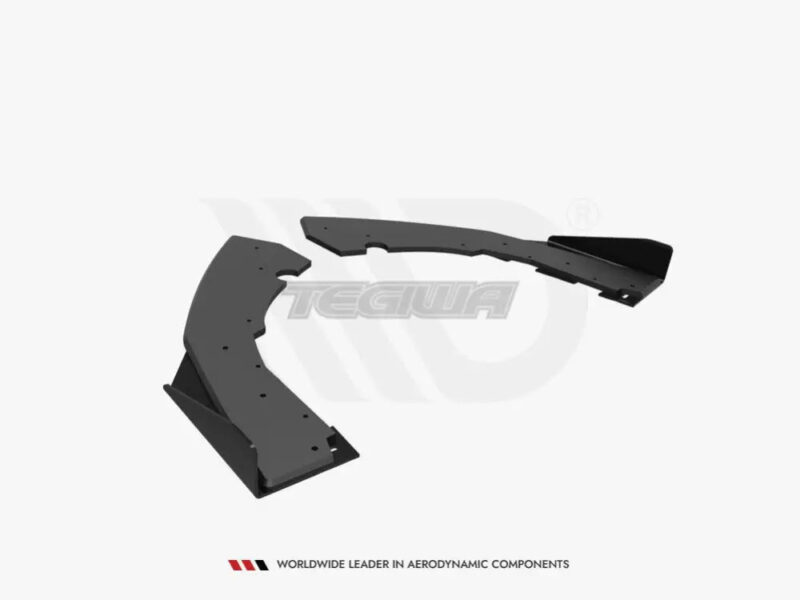 Maxton Design Street PRO Rear Side Splitters +flaps BMW M2 F87 16-20 - Image 5