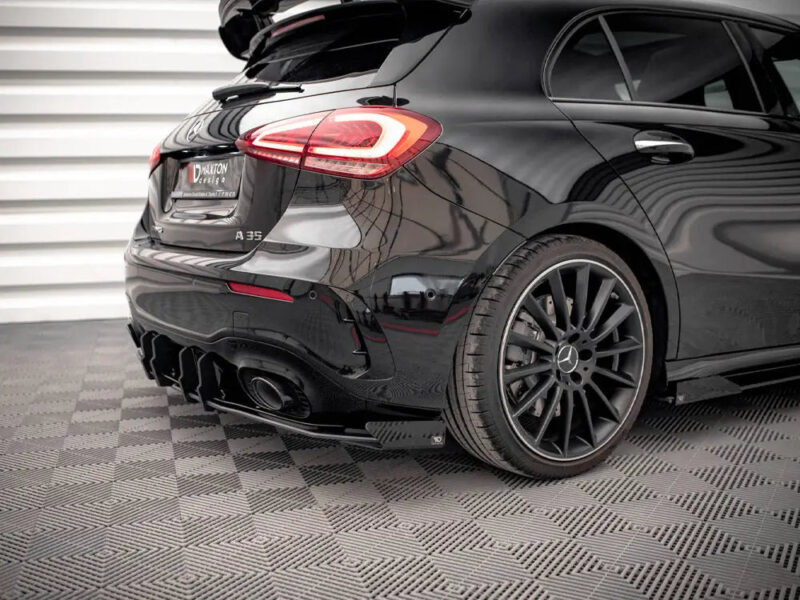 Maxton Design Street PRO Rear Valance + Flaps Mercedes A35 AMG Hatchback Aero Pack W177 - Image 3