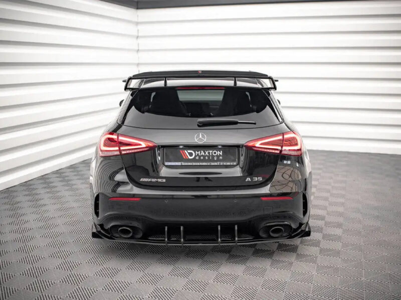 Maxton Design Street PRO Rear Valance + Flaps Mercedes A35 AMG Hatchback Aero Pack W177 - Image 2