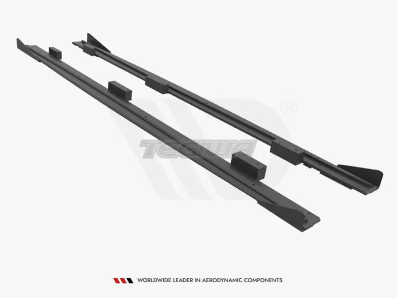 Maxton Design Street PRO Side Skirts Diffusers +flaps Audi S3 Sportback 8V Facelift - Image 5