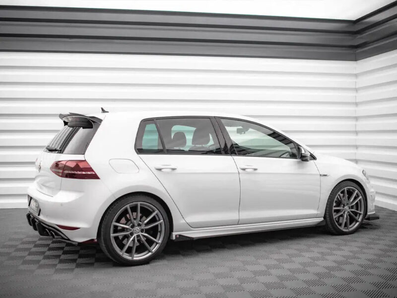 Maxton Design Street PRO Side Skirts Diffusers +flaps Volkswagen Golf R MK7 13-16 - Image 2