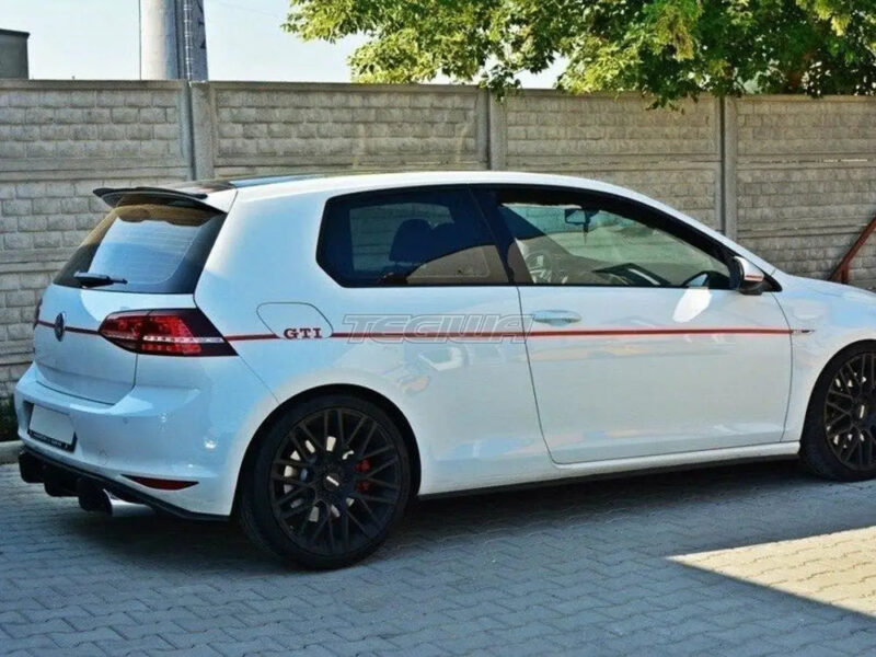 Maxton Design Volkswagen Golf MK7 GTI Rear Diffuser & Rear Side Splitters - Image 2