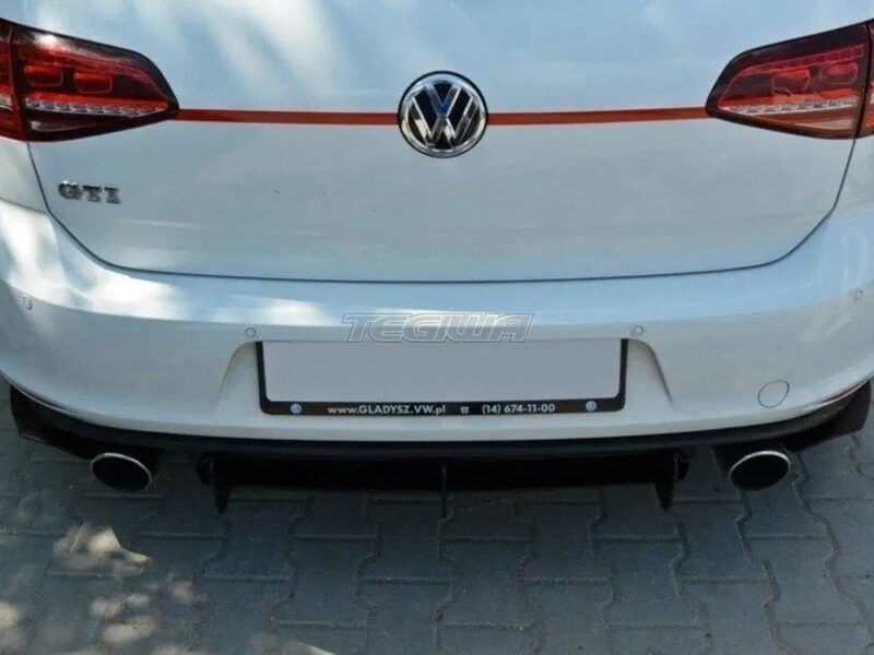 Maxton Design Volkswagen Golf MK7 GTI Rear Diffuser & Rear Side Splitters - Image 3