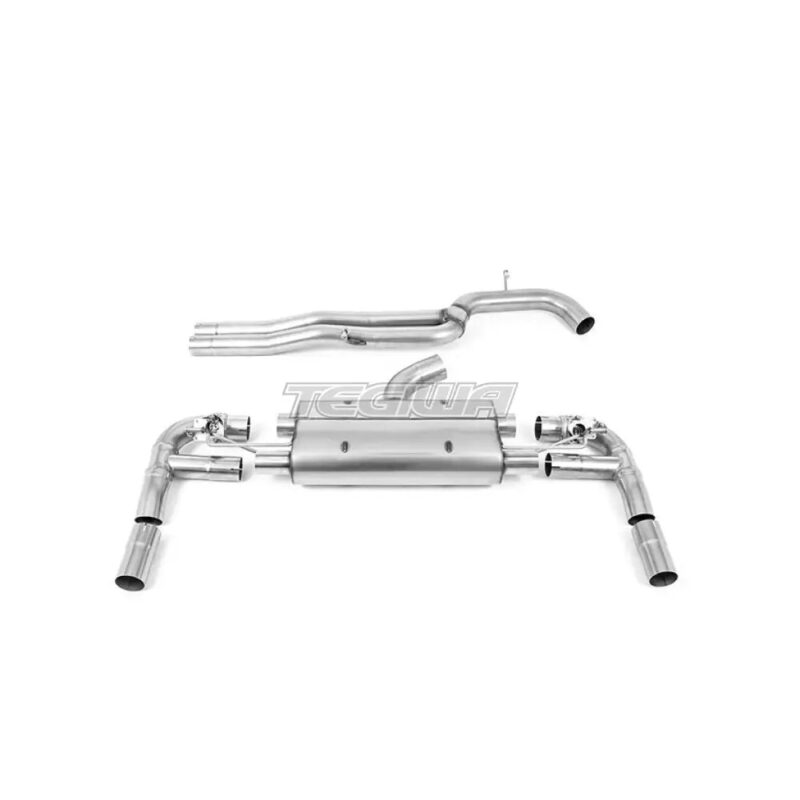 Milltek Audi RS3 Saloon / Sedan 400PS (8V MQB) - OPF/GPF Models 2019-2023 Cat-back Exhaust - Image 8