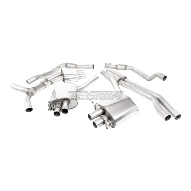 Milltek Audi RS4 B9 2.9 V6 Turbo Avant (Non OPF/GPF Models) 2018-2023 Cat-back Exhaust - Image 6