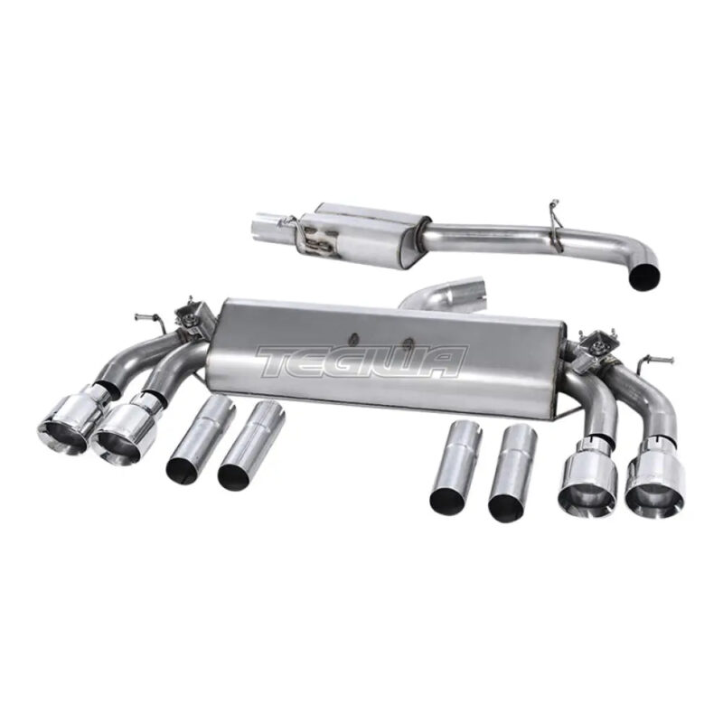 Milltek Audi S3 2.0 TFSI quattro Saloon & Cabrio 8V.2 (GPF Equipped Models Only) 2019-2020 Cat-back Exhaust - Image 7