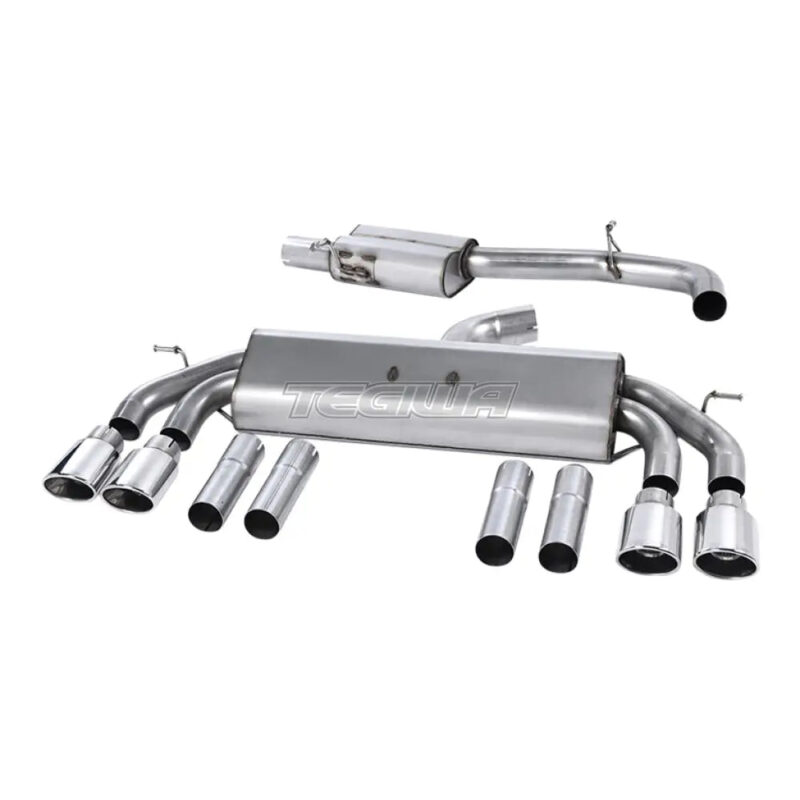 Milltek Audi S3 2.0 TFSI quattro Saloon & Cabrio 8V/8V.2 (Non-GPF Equipped Models Only) 2013-2018 Cat-back Exhaust - Image 6