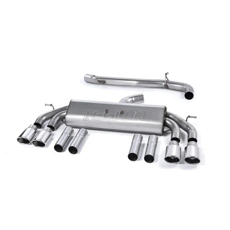Milltek Audi S3 2.0 TFSI quattro Saloon & Cabrio 8V/8V.2 (Non-GPF Equipped Models Only) 2013-2018 Cat-back Exhaust - Image 2