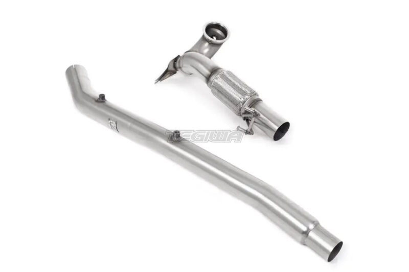 Milltek Audi S3 2.0TFSI Quattro Saloon/Sedan 310PS 8Y (OPF/GPF Models) 2020-2024 Large-bore Downpipe and De-cat Exhaust - Image 2