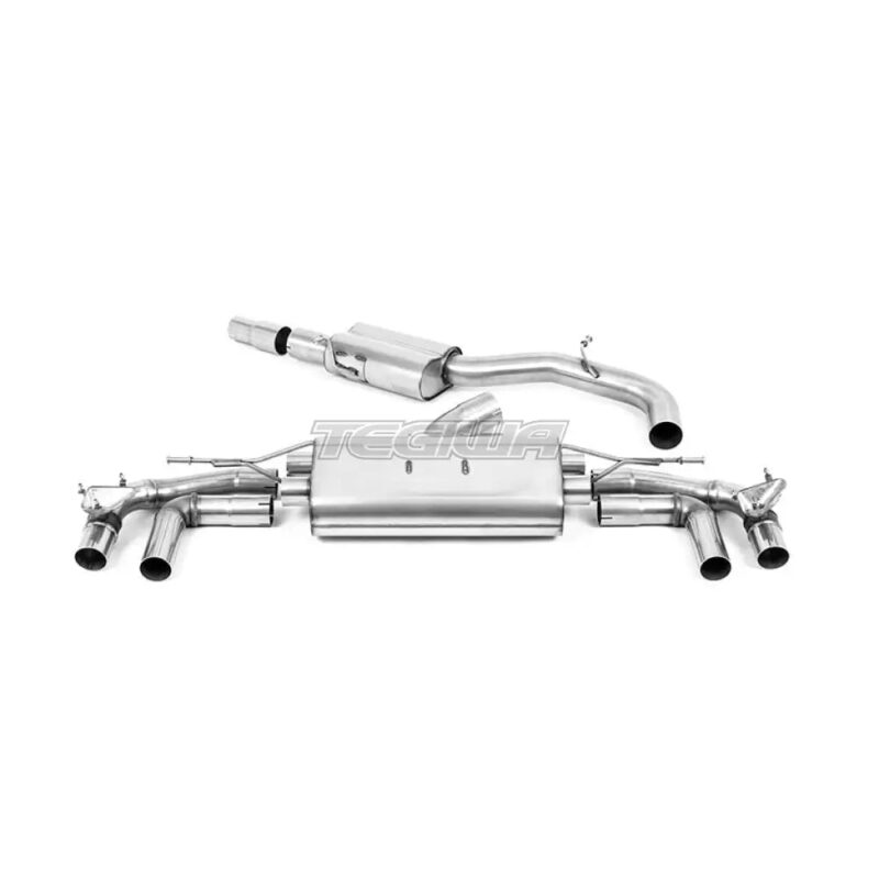Milltek Audi S3 2.0TFSI Quattro Sportback 310PS 8Y (OPF/GPF Models Only) 2020-2023 Particulate Filter-back Exhaust