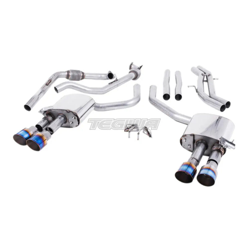 Milltek Audi S4 3.0 Turbo V6 B9 - Saloon/Sedan & Avant (Non Sport Diff Models) 2016-2023 Cat-back Exhaust - Image 17