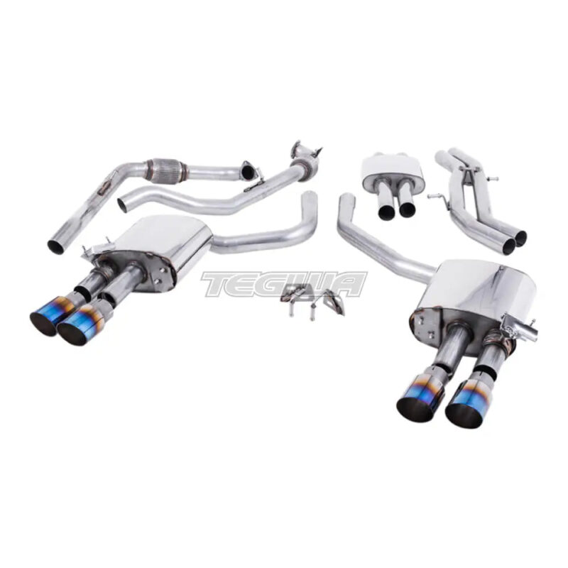 Milltek Audi S4 3.0 Turbo V6 B9 - Saloon/Sedan & Avant (Non Sport Diff Models) 2016-2023 Cat-back Exhaust - Image 4