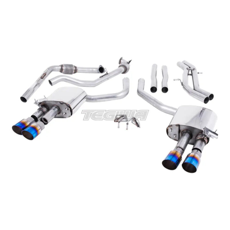 Milltek Audi S4 3.0 Turbo V6 B9 - Saloon/Sedan & Avant (Non Sport Diff Models) 2016-2023 Cat-back Exhaust - Image 8
