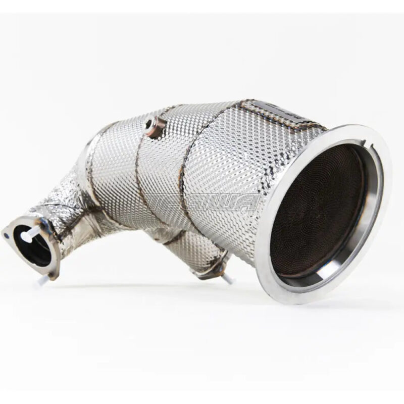 Milltek Audi S4 3.0 Turbo V6 B9 - Saloon/Sedan & Avant (Sport Diff Models Only & Without Brace Bars) 2016-2023 HJS Tuning ECE Exhaust Downpipes Exhaust