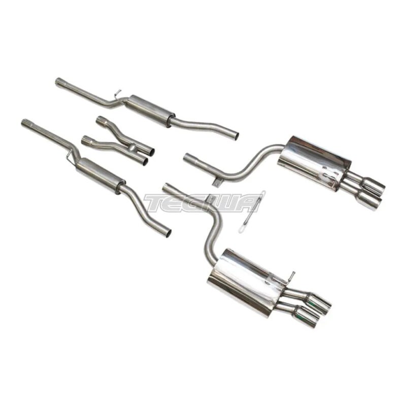 Milltek Audi S4 4.2 V8 quattro B7 Saloon/Sedan Avant & Cabriolet 2004-2009 Cat Replacement Pipe Exhaustment Pipes Exhaust - Manual Only