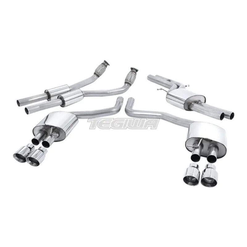 Milltek Audi S6 4.0 TFSI C7 quattro 2012-2018 Cat-back Exhaust - Image 2