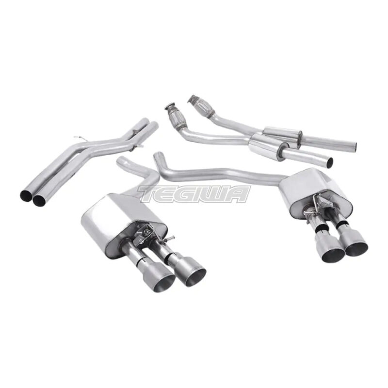 Milltek Audi S6 4.0 TFSI C7 quattro 2012-2018 Cat-back Exhaust - Image 4