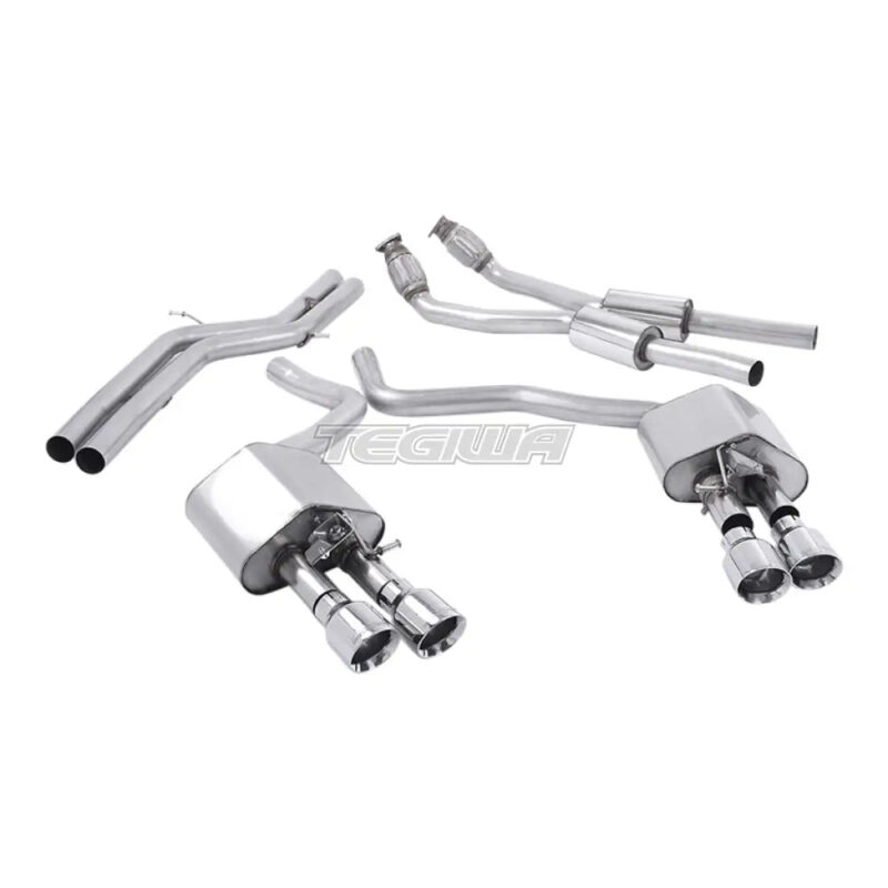 Milltek Audi S7 Sportback 4.0 TFSI quattro S tronic 2012-2018 Cat-back Exhaust - Image 6