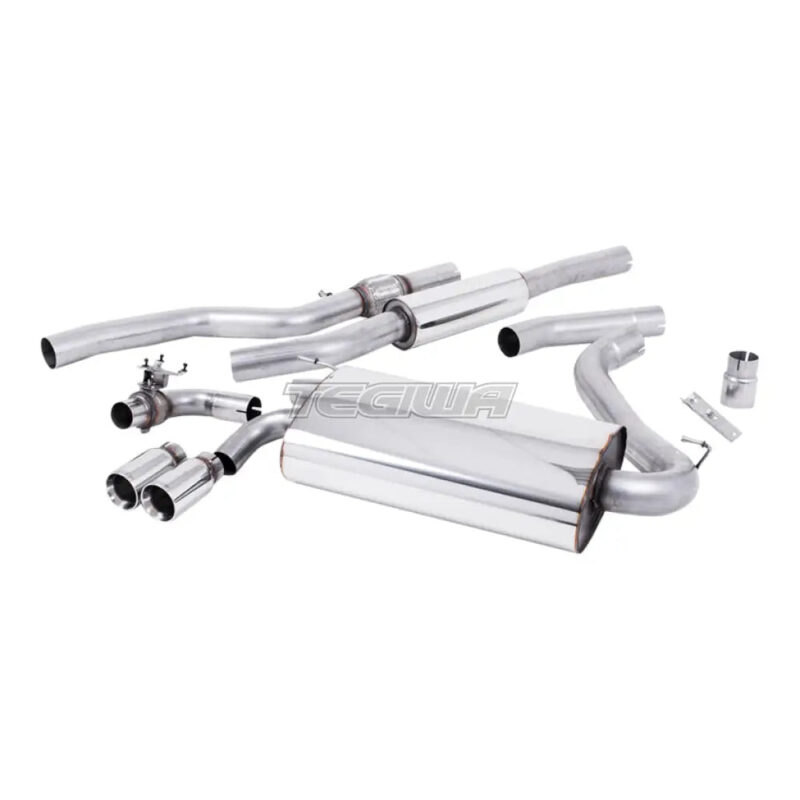 Milltek BMW 4 Series F32 428i Coupe (Manual Gearbox without Tow Bar None xDrive & N20 Engine Only) 2014-2018 Cat-back Exhaust