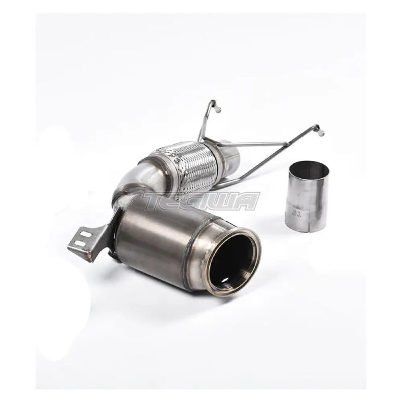 Milltek New Mini Mk3 (F56) Mini Cooper S 2.0 Turbo (UK and European models - Pre-LCI) 2014-2018 Large Bore Downpipe and Hi-Flow Sports Cat Exhaust - Fits Milltek System