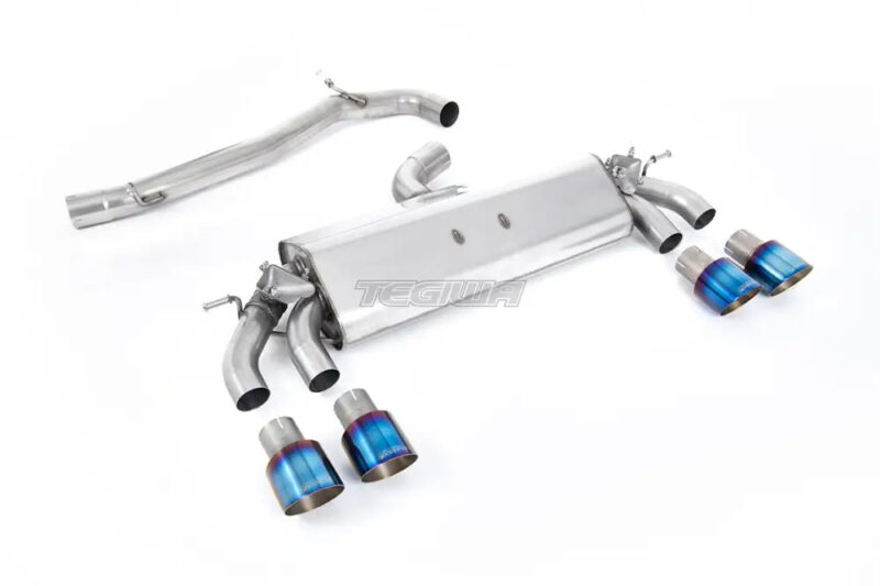 Milltek Volkswagen Golf Mk7.5 R 2.0 TSI 300PS (GPF Equipped Models Only) - 76mm & EC Approved Systems 2019-2020 Cat-back Exhaust