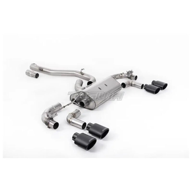 Milltek Volkswagen Golf Mk7.5 R 2.0 TSI 300PS (GPF Equipped Models Only) - 80mm Race Systems 2019-2022 Cat-back Exhaust