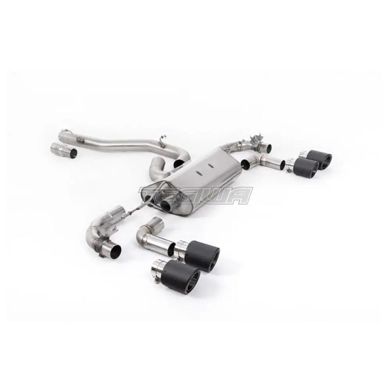 Milltek Volkswagen Golf Mk7.5 R 2.0 TSI 300PS (GPF Equipped Models Only) - 80mm Race Systems 2019-2022 Cat-back Exhaust - Image 3