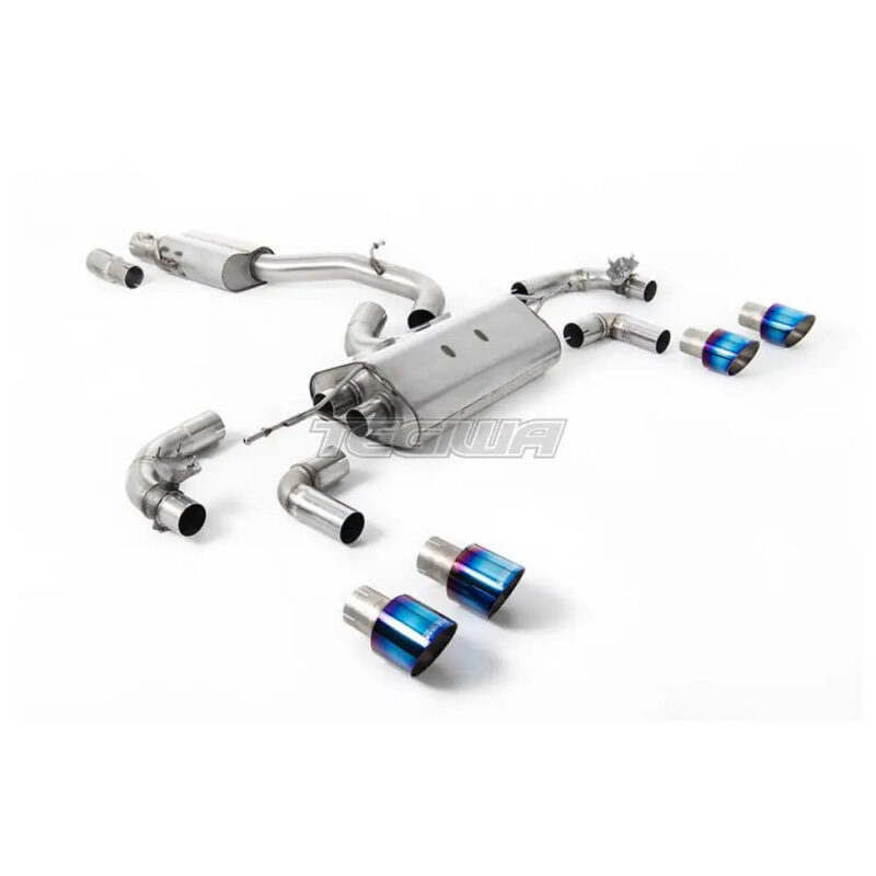 Milltek Volkswagen Golf Mk7.5 R 2.0 TSI 300PS (GPF Equipped Models Only) - 80mm Race Systems 2019-2022 Cat-back Exhaust - Image 11