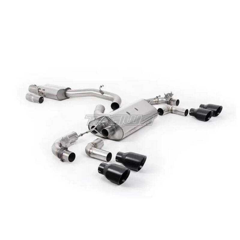 Milltek Volkswagen Golf Mk7.5 R 2.0 TSI 300PS (GPF Equipped Models Only) - 80mm Race Systems 2019-2022 Cat-back Exhaust - Image 10