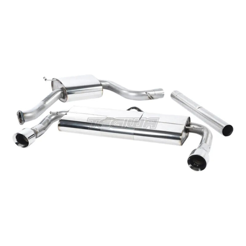 Milltek Volkswagen Golf MK7 GTi (including GTi Performance Pack Clubsport & Clubsport S models) 2013-2016 Cat-back Exhaust - Polished Tips - SSXVW225