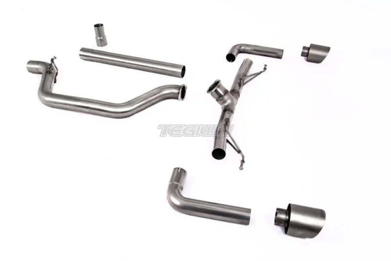 Milltek Volkswagen Golf Mk8 GTi (245ps OPF/GPF Equipped Models) 2020-2024 Particulate Filter-back Exhaust - Image 2