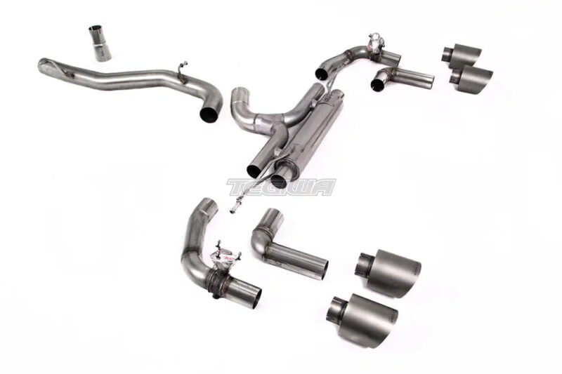 Milltek Volkswagen Golf Mk8 R 2.0 TSI 320PS (GPF Equipped Models) 2021-2024 Particulate Filter-back Exhaust - Image 2