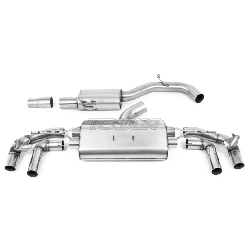 Milltek Volkswagen Golf Mk8 R 2.0 TSI 320PS (GPF Equipped Models Only) 2021-2023 Particulate Filter-back Exhaust - Image 2